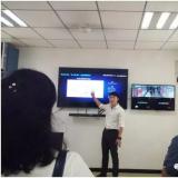 接待国家民政部向导一行到访天津龙8头号玩家智慧养老调研指导