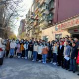 天津城建大学师生旅行龙8头号玩家智慧养老服务中心