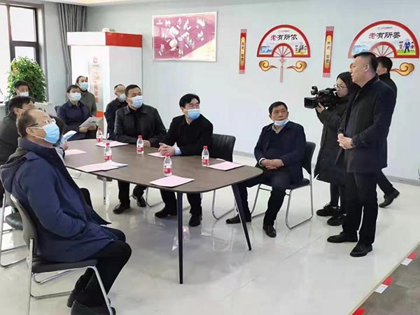 山西省民政厅副厅长琚李梅视察龙8头号玩家山西运城项目地